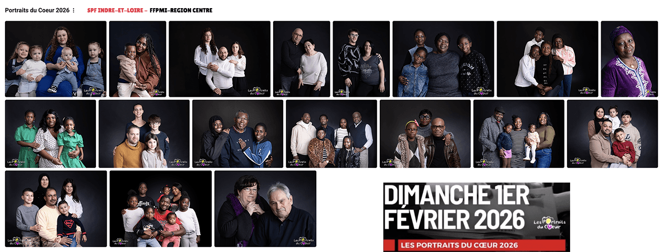 Portraits du Coeur 2026 - Indre-et-Loire
